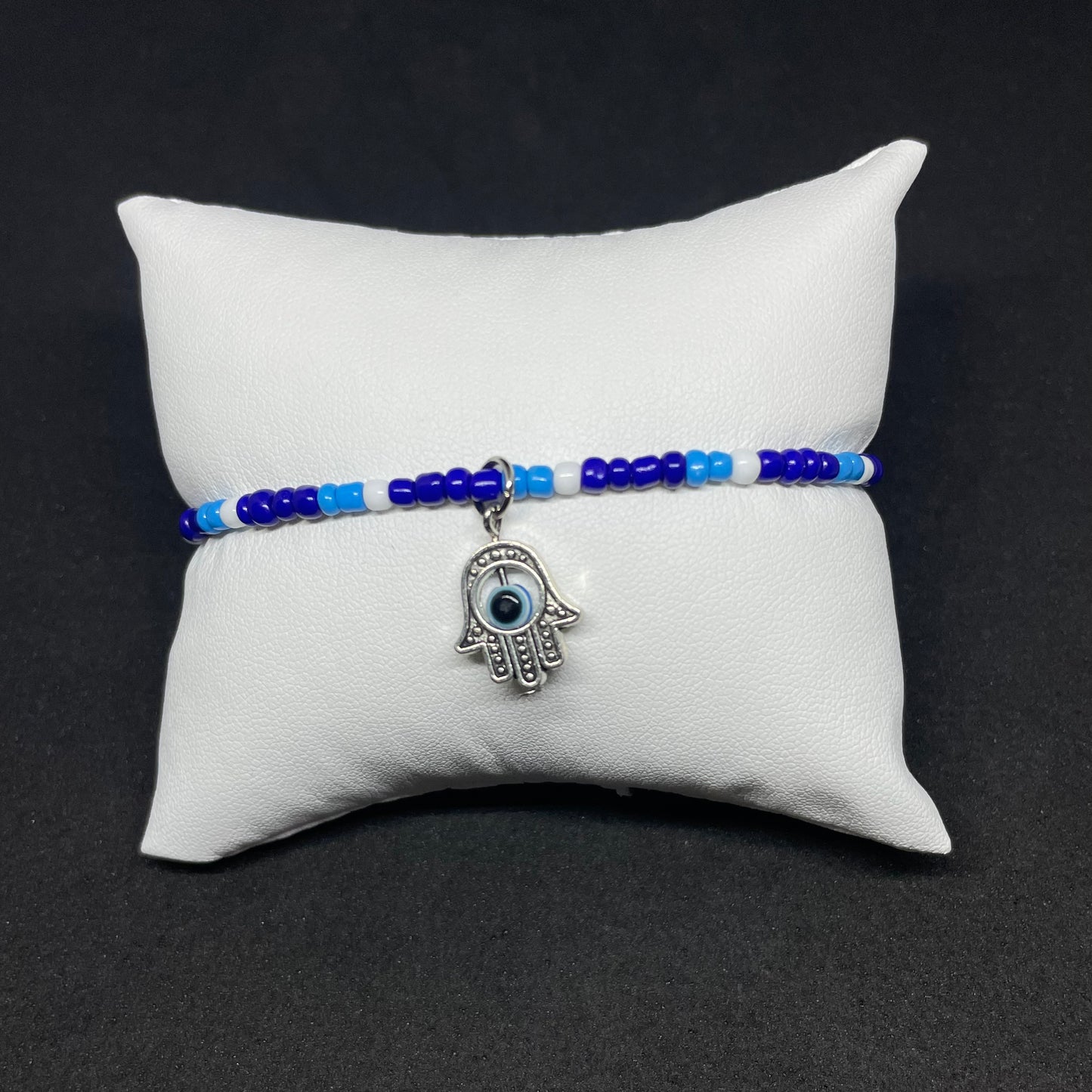 Seed Bead Hamsa Bracelets