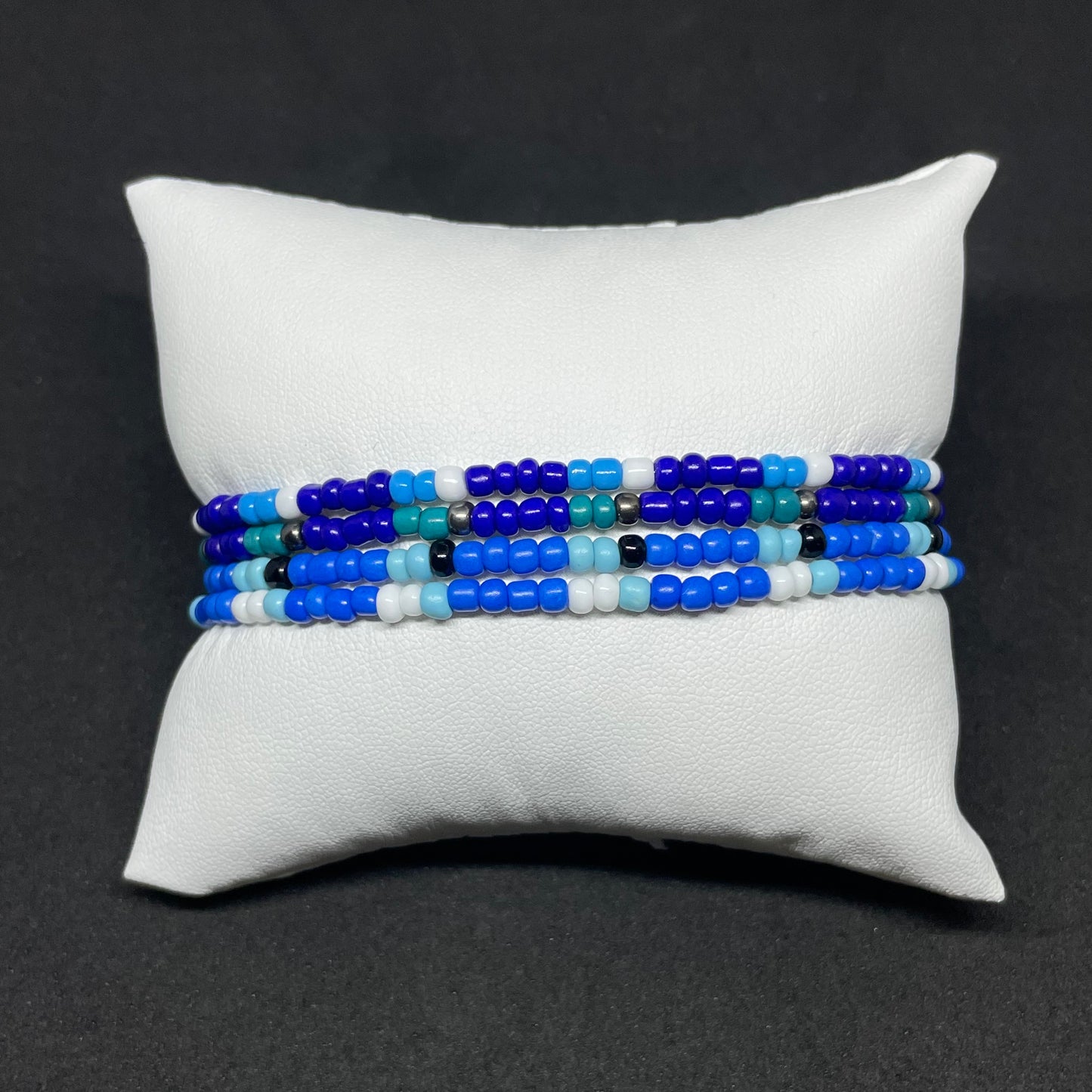 Seed Bead Hamsa Bracelets