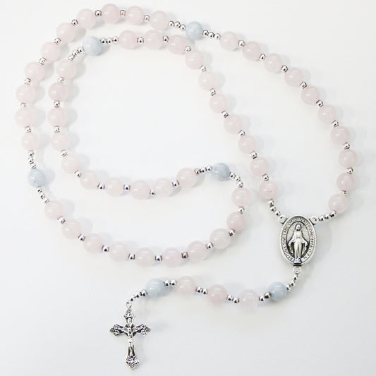 Rose Quartz Rosary