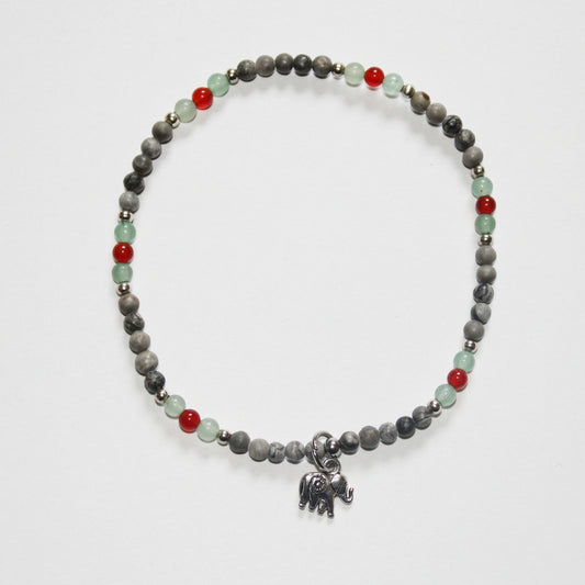 Elephant Dangle Anklet